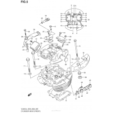 Головка цилиндра (Передняя) (Vl800Cl4 E03)