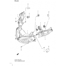 Front combination lamp