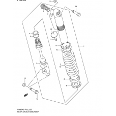 Rear shock absorber