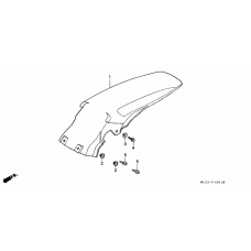 Rear fender              

                  CR500RM-