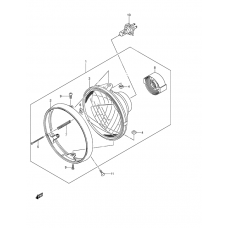 Headlamp assy              

                  Gsx1400k2/k3 e24