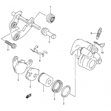 Front caliper