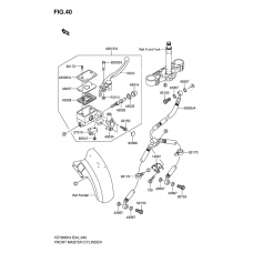 Front master cylinder