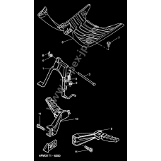 Stand. footrest