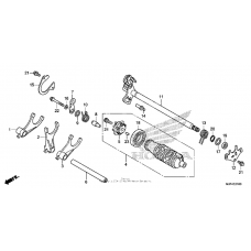 Gearshift drum (1)