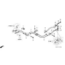 Rear brake hose              

                  ST1300A