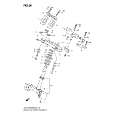 Bracket/steering damper