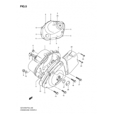 Crankcase cover ass`y (v