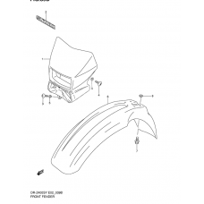 Front fender              

                  Model k2