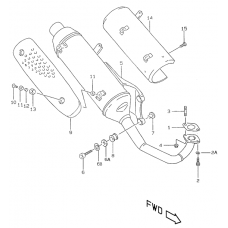 Muffler comp              

                  Model ay50 x/y p39