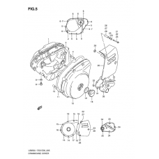 Crankcase cover ass`y (v