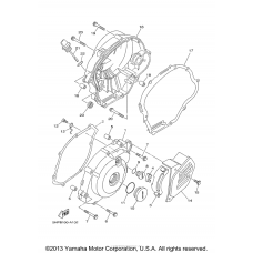 Crankcase cover              

                  1