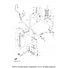 Rear master cylinder