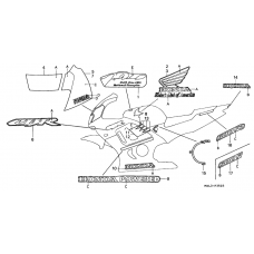 Decal              

                  CBR600SE