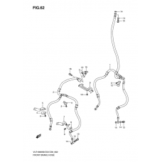 Front brake hose