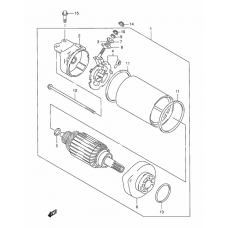 Starting motor              

                  See note