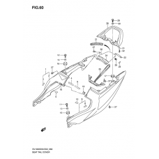 Seat tail cover              

                  Sv1000sk6/s1k6/s2k6/sk7/s2k7
