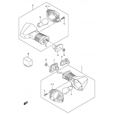 Turnsignal front & rear lamp              

                  Model k5