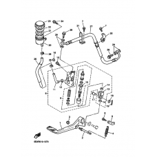 Rear master cylinder