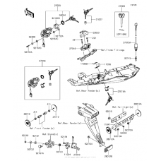 Ignition switch/locks/reflectors