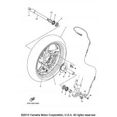Переднее колесо