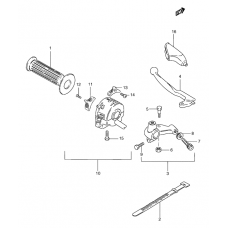 Left handle lever              

                  Model t/v/w/x