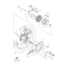 Заднее колесо