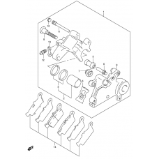 Rear caliper