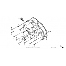Right crankcase cover