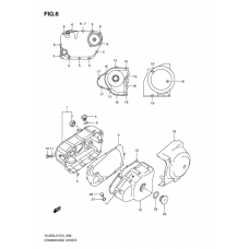 Crankcase cover ass`y (v