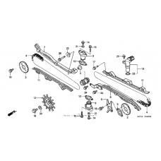 Cam chain + tensioner