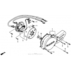 Left crankcase cover