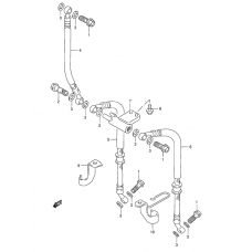 Front brake hose              

                  Gsf1200st/sv/sw/sx/sy