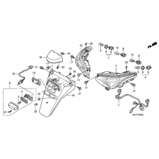 Taillight/rear fender