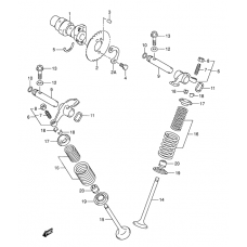 Camshaft/valve