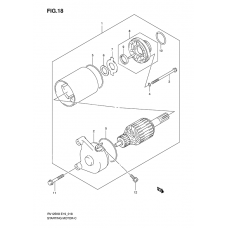 Starting motor