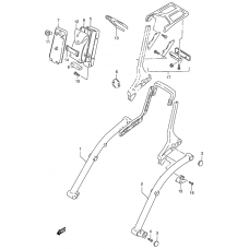 Frame handle grip