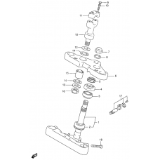 Steering stem              

                  Model w/x