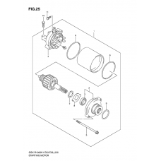 Starting motor