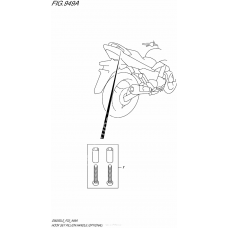 Hook Set Pillion Handle (Optional)