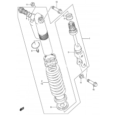 Rear shock absorber              

                  Type k1