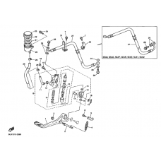 Rear master cylinder