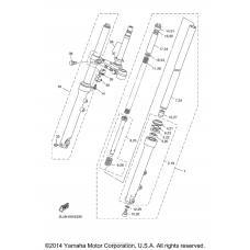 Вилка передней оси