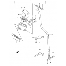 Front master cylinder