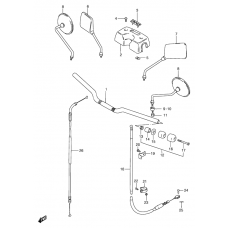 Handlebar - front cable