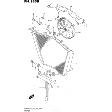 Радиатор (Gsx-R1000L5 E28)