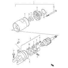 Starting motor              

                  Model w/x/y