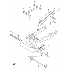 Rear swinging arm              

                  Model k3