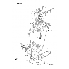 Drive shaft housing