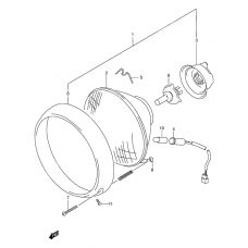 Headlamp              

                  Model w/x e2, e4, e17, e18, e22, e25, e34, p37